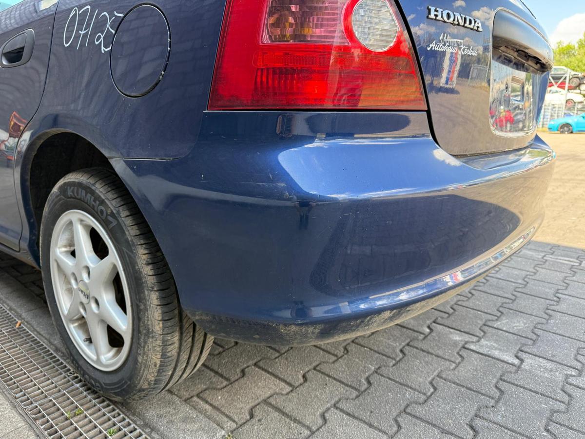 Honda Civic EU7 original Stoßstange Stoßfänger hinten B96P Eternal Blue BJ01